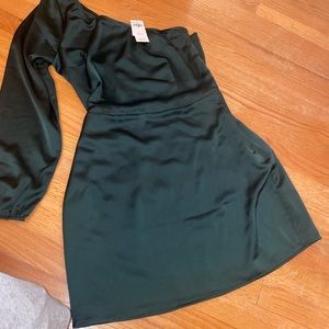 Green Silk Abercrombie Dress